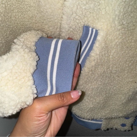 Wrangler white Sherpa Bonner jacket L - Picture 5 of 6